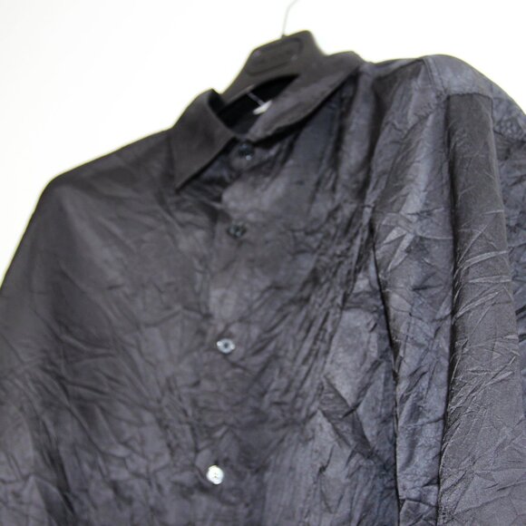 BNWT AW22 DEJAVU CRINKLE EFFECT SHIRT M - Picture 4 of 11